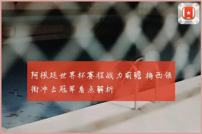 阿根廷世界杯赛程战力前瞻 梅西领衔冲击冠军看点解析